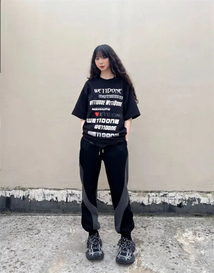 발렌시아가 3XL 스니커즈 블랙 화이트 734734W3XL11090 photo review